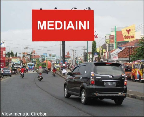 Sewa Billboard Jl. Sudirman Pasar Losari Brebes Jawa Tengah View menuju Cirebon