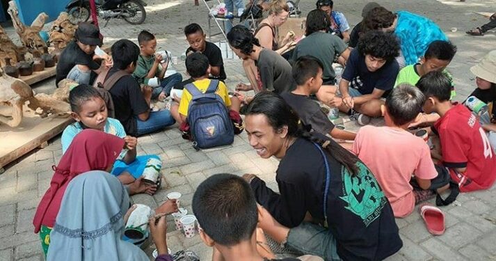 Komunitas Taman Belajar Anak Sobat Kecil Ajak Anak Untuk Berkreatifitas