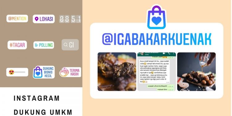 Instagram Dukung UMKM dengan Meluncurkan Stiker Baru