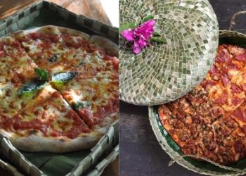 Unik, Bisnis Pizza dari Filipina ini Menggunakan Kemasan Bungkus dari Anyaman Daun