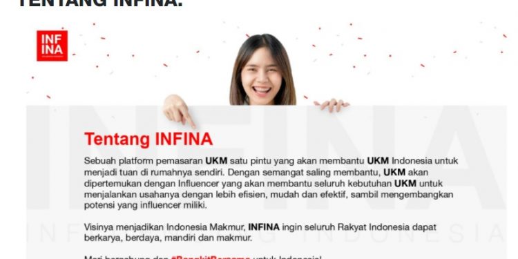 Infina, Aplikasi yang Koneksikan UMKM dan Influencer