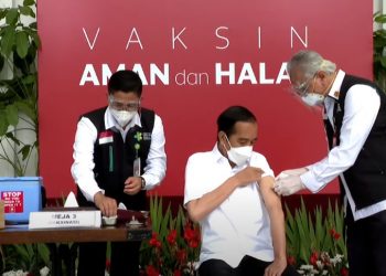 Sah! Presiden Jokowi, Raffi Ahmad Hingga Pedagang Sudah Divaksin Covid-19