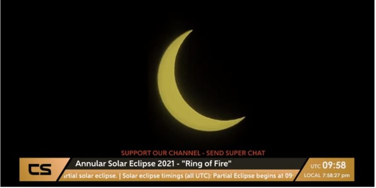 Gerhana Matahari Cincin, Bisa Ditonton Langsung Lewat Live YouTube 1 Gerhana Matahari Cincin