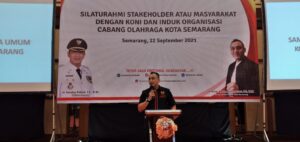 Arnaz : Bergerak Bersama Majukan Olahraga di Kota Semarang