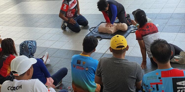 Playon Ambyar Nusantara Diberikan Edukasi Pentingnya CPR