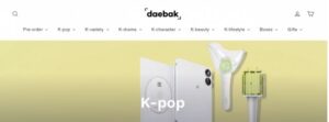 kpop online store