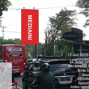 Jl. Dr. Wahidin Semarang view dari Java Mall