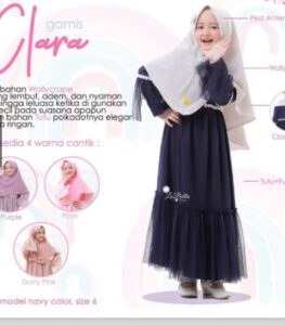 baju muslim untuk anak perempuan