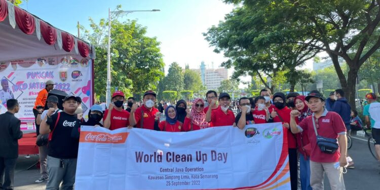 CCEP Indonesia Dukung Aksi World Clean Up Day di Jawa Tengah