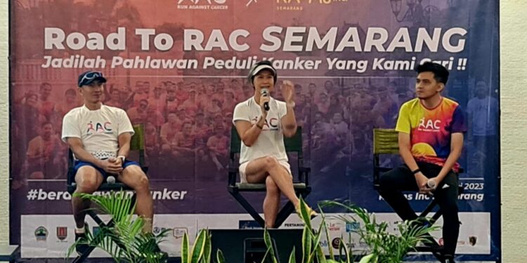 100 Pelari Semarang Promosikan Lari Amal Untuk Penderita KANKER