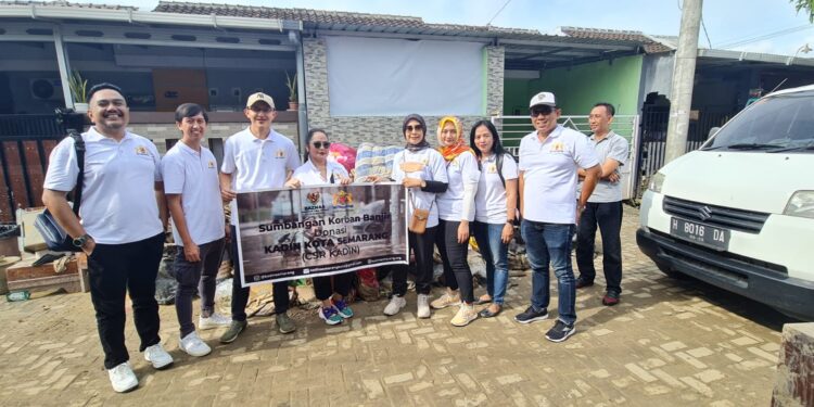 Kadin Kota Semarang Salurkan Bantuan Ke Warga Rowosari