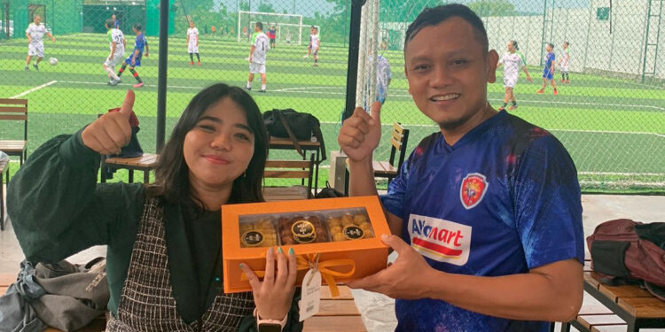 Sehat Bareng Jurnalis FC dan Rooms Inc Semarang Main Bola Mini Soccer