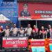 Dukung Aman Berkendara, Smartfren dan Kepolisian Pasang Pembatas Jalan di Semarang