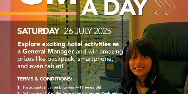 Santika Indonesia Hotels & Resorts Hadirkan “GM FOR A DAY”, Program Edukatif Kenalkan Dunia Perhotelan Untuk Si Kecil! 1 Santika Indonesia Hotels & Resorts Hadirkan “GM FOR A DAY”, Program Edukatif Kenalkan Dunia Perhotelan Untuk Si Kecil!