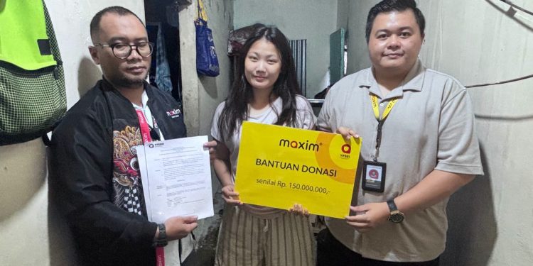 Maxim Melalui YPSSI Salurkan Dana Duka Rp150 Juta ke Keluarga Penumpang yang Meninggal di Jakarta 1 Maxim Melalui YPSSI Salurkan Dana Duka Rp150 Juta ke Keluarga Penumpang yang Meninggal di Jakarta