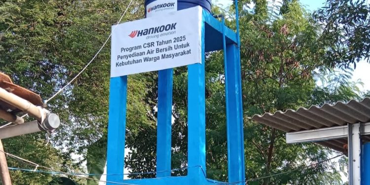 Hankook Tire Perluas Akses Air Bersih di Kabupaten Bekasi, Donasikan Sumur Pompa Air Bersih untuk 200 KK di Desa Naga Cipta 1 Hankook Tire Perluas Akses Air Bersih di Kabupaten Bekasi, Donasikan Sumur Pompa Air Bersih untuk 200 KK di Desa Naga Cipta