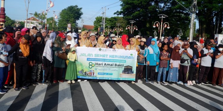Bank Jateng Sukseskan Jalan Sehat HAB ke-80 Kemenag Kebumen