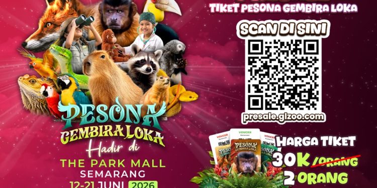 Gembira Loka Zoo Hadirkan Edukasi Satwa Interaktif di The Park Mall Semarang