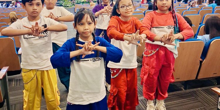 Eksidro Band SD Lamperkidul 02 Meriahkan Hardiknas 2026, Bukti Talenta Muda Bersinar