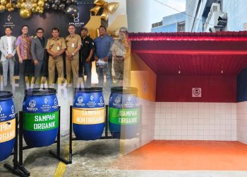 Anniversary ke-11 Grand Edge Hotel Semarang Hadirkan CSR Lingkungan untuk Warga Kagok Wonotingal Lewat Renovasi TPS & Bantuan Tong Sampah