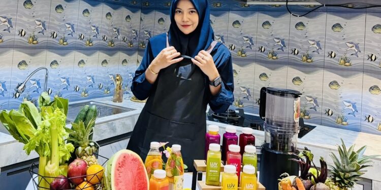 Luvi Hadirkan Luv Pure Juice untuk Mengajak Warga Pati Memulai Hidup Sehat