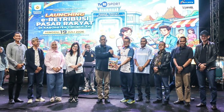 Dari Satu Pasar ke Tujuh Pasar, Pemkab Grobogan dan Bank Jateng Percepat Digitalisasi Retribusi