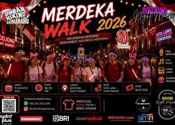 MERDEKA WALK 2026, Menghidupkan Semangat Kemerdekaan Lewat Langkah Kebersamaan di Kota Lama Semarang 6 MERDEKA WALK 2026, Menghidupkan Semangat Kemerdekaan Lewat Langkah Kebersamaan di Kota Lama Semarang