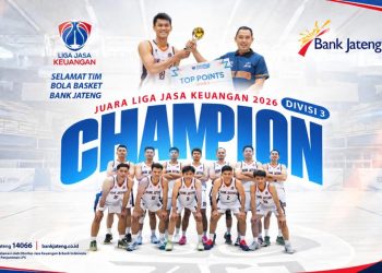 Dominasi Final! Bank Jateng Raih Juara Divisi 3 Liga Jasa Keuangan 2026