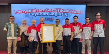 JNE Raih Sertifikasi Halal Layanan Logistik dari BPJPH, Perkuat Standar Layanan Terpercaya